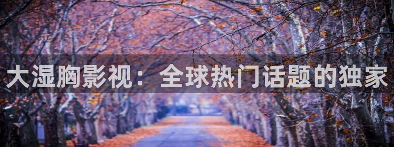 桔子视频网页版：大湿胸影视：全球热门话题的独家